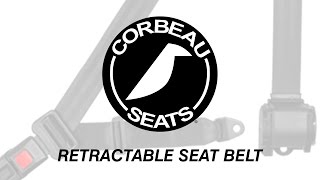 Corbeau Retractable Seat Belt [upl. by Fauman]