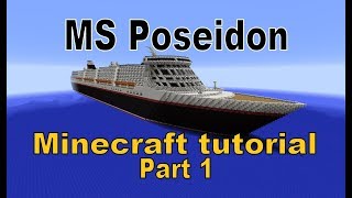 MS Poseidon Minecraft Tutorial Part 1 [upl. by Aihn]