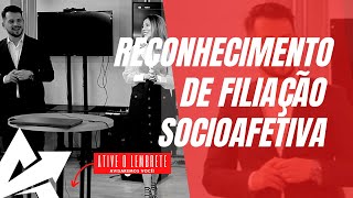 DIREITO DE FAMÍLIA Reconhecimento de filiação socioafetiva [upl. by Nwahsek913]