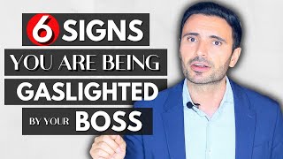 Signs Of a Gaslighting Boss Is Your Manager Gaslighting You [upl. by Adlecirg836]