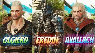 🧿 Witcher 3  BEST ARMOR MODS 3  Play as Eredin [upl. by Amej]