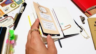 Moleskine Pocket Planner Setup  2020 Bullet Journal [upl. by Burck159]