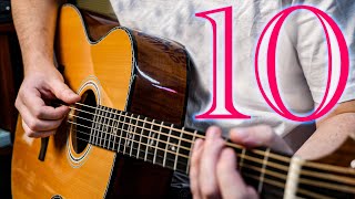 10 Acoustic Songs Every Guitarist Should Know easy to IMPOSSIBLE [upl. by Losyram]