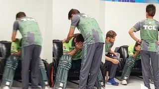 Fakhar Zaman crying on dressing room after ruled out of Champions Trophy due to oblique tear injury [upl. by Yraccaz]