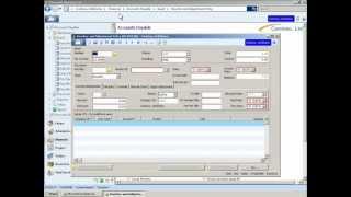 Microsoft Dynamics SL  User Interface Demo [upl. by Annayram]