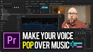 BETTER VOICEOVERS WITH BACKGROUND MUSIC Adobe Premiere Pro Background Music [upl. by Tina]