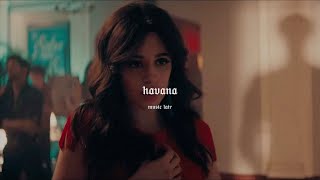 camila cabello  havana ft young thug slowed  reverb [upl. by Euqinamod]