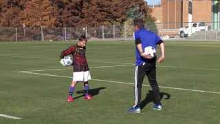 Goalkeeping Drills for the Beginner 01 [upl. by Iny]