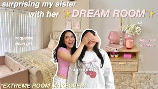 ULTIMATE room makeover 🫧🩰aesthetic pinterest ROOM TOUR [upl. by Mylor]