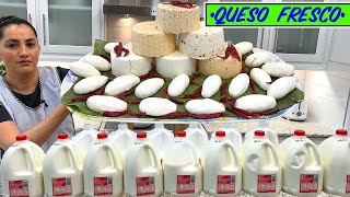 Como hacer queso fresco  🌶 🐄 🧀 En 🇺🇸USA🇺🇸 [upl. by Riane]