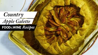 Jacques Pépins Apple Galette  Food amp Wine Recipes [upl. by Aisaim]