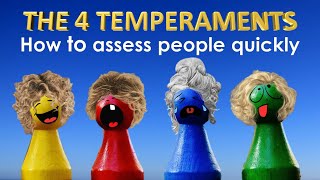 The Four Temperaments  How to assess people quickly [upl. by Immot]