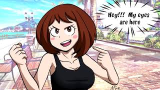 URARAKA MY HERO ACADEMIA THREE MINUTES OF BREAST BOUNCE [upl. by Alisha]