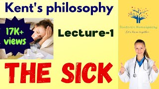 The SickLecture1 of Kent’s Philosophy Aphorism1 Organon of Medicine [upl. by Atikel]