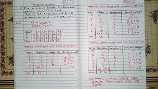 knapsack Problem Hindi  Greedy Method  DAA  Example 1 [upl. by Enimrac]