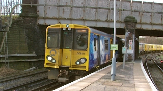 Half an Hour at 216  Birkenhead North Station 1022017  Class 507 508 terminus [upl. by Heidt]