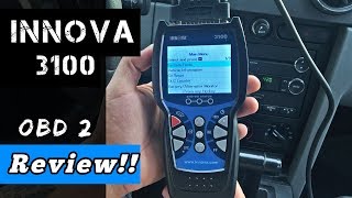 Innova 3100 OBD 2 Instructional Video REVIEW [upl. by Neyr]