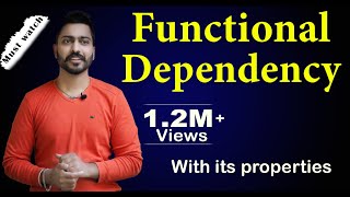 Lec23 Functional Dependency amp its properties in DBMS in HINDI [upl. by Sinnylg868]