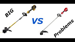 DeWalt vs Milwaukee string trimmer comparison review  Which one should you buy  DCST970X1  2725 [upl. by Meurer]