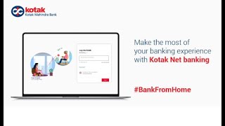 How to Login to Kotak Net Banking [upl. by Veradis]