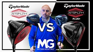 TaylorMade Stealth vs Stealth Plus  Driver Comparison [upl. by Avictor729]