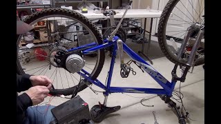 Powerful Electric Bike Conversion Part I EBike Conversion Kit Installation [upl. by Lukash]