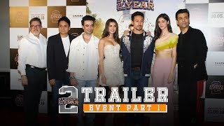 Student Of The Year 2 Official Trailer Launch Tiger Shroff  Tara  Ananya  Punit Malhotra [upl. by Folsom]