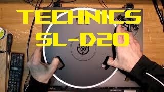 Technics SLD20 Ground cable installation and general service [upl. by Tabatha]