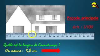 échelle 1 100 et 1 50 [upl. by Yeliw945]