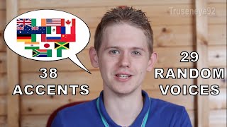 The English Language in 67 Accents amp Random Voices [upl. by Inez]