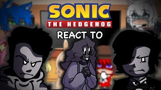 Sonic Characters React To Friday Night Funkin VS Funkdela Catalouge  Vol 1 Funkin  GCRV [upl. by Ilarin556]