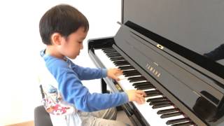 Turkish March Sonata in A K331 Alla Turca of Mozart 莫扎特 土耳其進行曲 by Jonah Ho age 6 [upl. by Mikael]