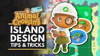 Animal Crossing New Horizons  Island Designing Tips amp Tricks  Terraforming Custom Designs amp More [upl. by Keryt]