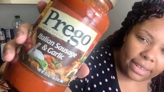 🍝 How To Make The Best Spaghetti With Prego Meat Sauce amp Ground Beef [upl. by Nofpets]