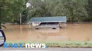 Severe flooding hits Waverly Tennessee [upl. by Felita]