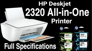 HP Deskjet 2320 All in One Printer Full specifications and Review [upl. by Casanova896]