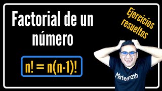 Factorial de un número ejercicios resueltos [upl. by Darrow]