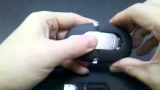 Wireless mouse battery insert [upl. by Aihsatal]