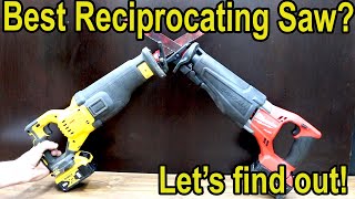 Best Sawzall RECIPROCATING SAW Milwaukee vs DeWalt Makita Ryobi Bauer [upl. by Alma3]