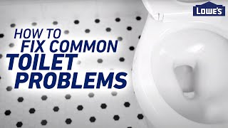 How To Fix Common Toilet Problems [upl. by Dar]