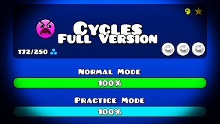 CYCLES FULL VERSION BY TRASO56 GEOMETRY DASH 211 [upl. by Frazier]