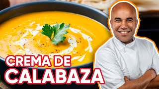 Como hacer Crema de Calabaza  Receta Fácil y Rápido [upl. by Vergil]