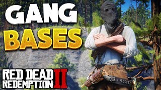 Red Dead Redemption 2 All Gang Hideout Locations RDR2 Gameplay [upl. by Cinamod]