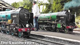 Romney Hythe amp Dymchurch Railway 12082017 [upl. by Kenti]