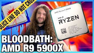 Multikill AMD Ryzen 9 5900X CPU Review amp Benchmarks  Gaming Workstation Overclocking [upl. by Gilmore683]