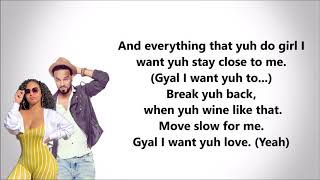 Kes x Shenseea Close To Me Lyrics [upl. by Asyral]