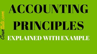 Accounting Principles  Explained with Examples [upl. by Ballinger]