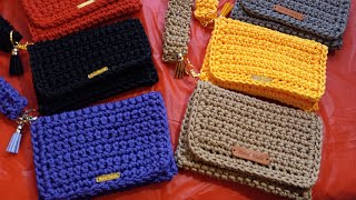 Crochet WalletCardholder tutorial [upl. by Glasgo]