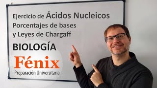 Ejercicio sobre ADN y las reglas de Chargaff [upl. by Odelia]