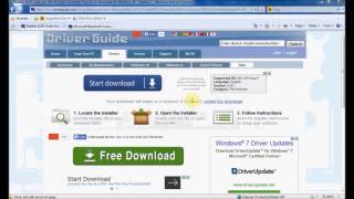 How To Download and Install Drivers using DriverGuide Windows 10 8 7 XP amp more [upl. by Odnolor32]
